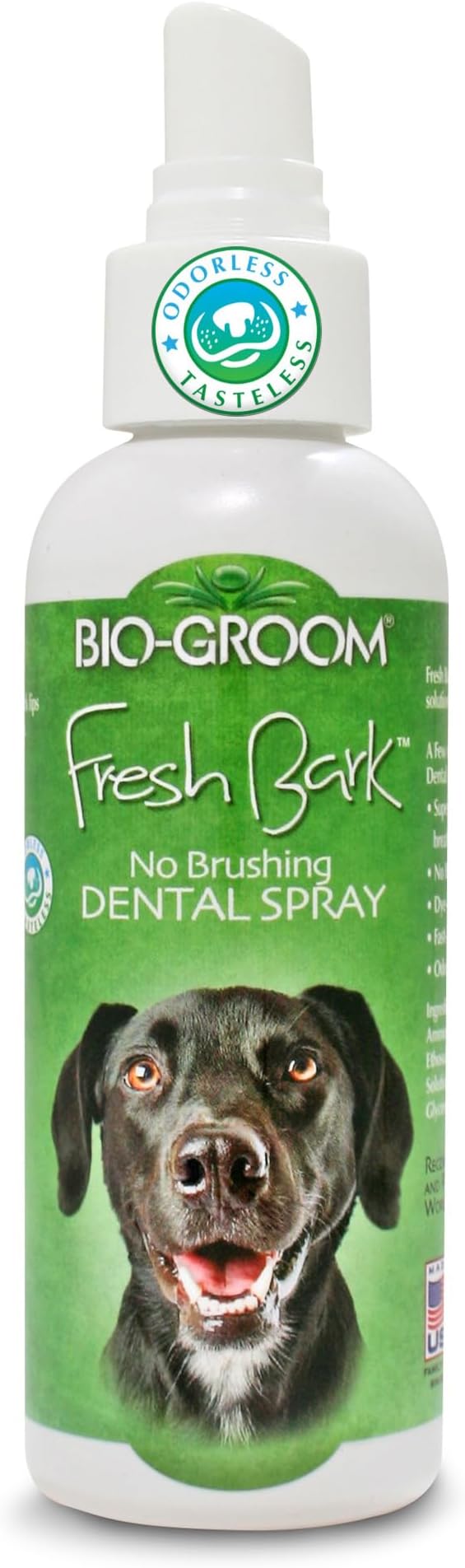 Bio-groom Fresh Bark hundepustfrisker - Tannspray for hunder og katter