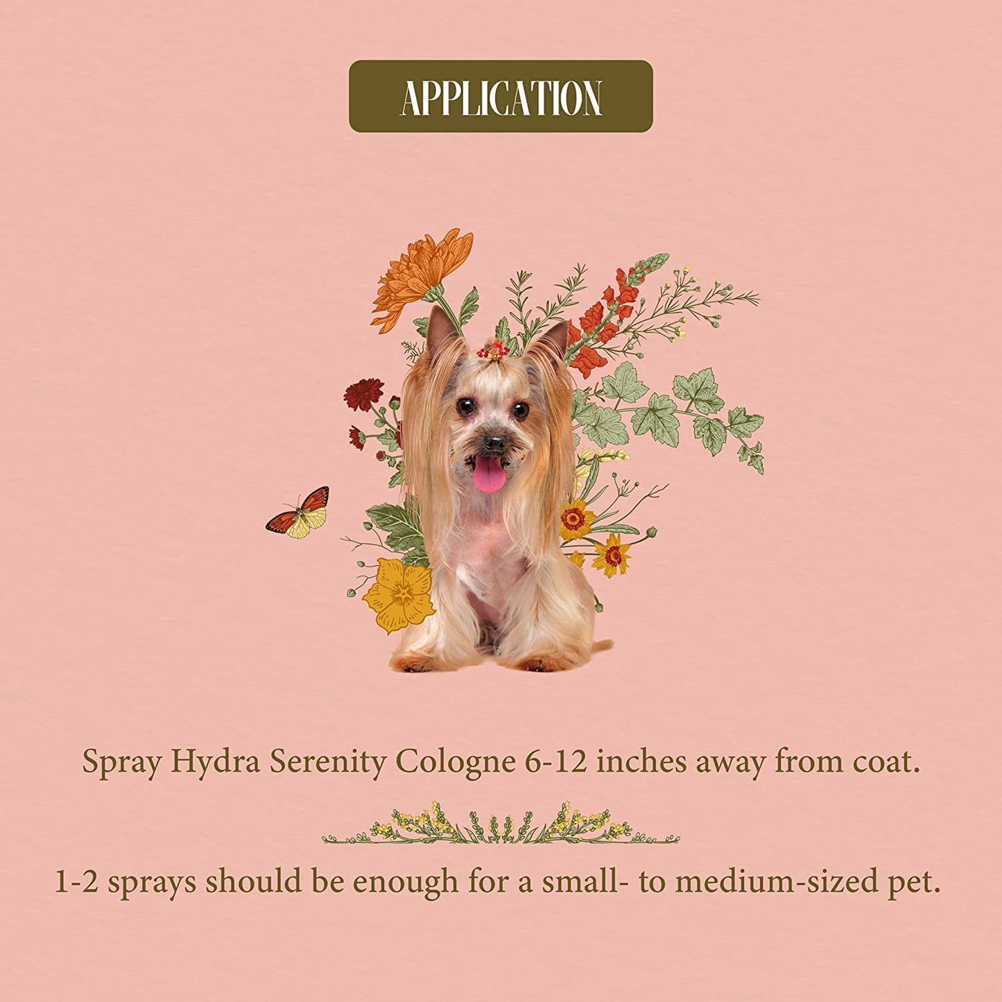 Hydra pet spa senses cologne serenity 120ml