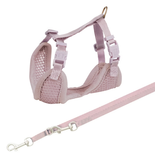 PUPPY SET JUNIOR SOFT LIGHT PURPLE HARNESS